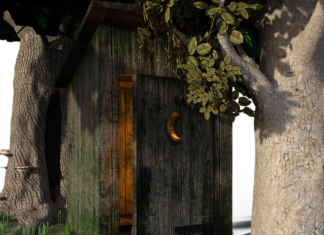 Czy kret Odetka kibel?